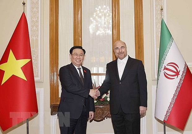 Chủ tịch Quốc hội Vương Đình Huệ hội đàm với Chủ tịch Quốc hội Iran Mohammad Bagher Ghalibaf Chủ tịch Quốc hội Vương Đình Huệ hội đàm với Chủ tịch Quốc hội Iran Mohammad Bagher Ghalibaf