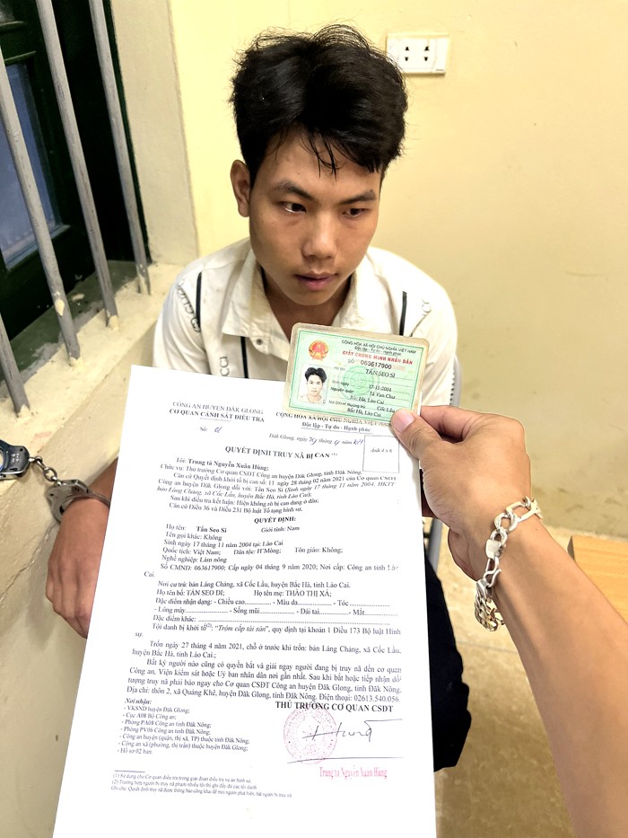 Lào Cai: Bắt 01 đối tượng truy nã về tội trộm cắp tài sản Lào Cai: Bắt 01 đối tượng truy nã về tội trộm cắp tài sản