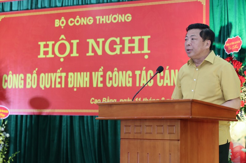 Cao Bằng: Ông Trần Mạnh Hùng được bổ nhiệm Cục trưởng Quản lý thị trường Cao Bằng: Ông Trần Mạnh Hùng được bổ nhiệm Cục trưởng Quản lý thị trường
