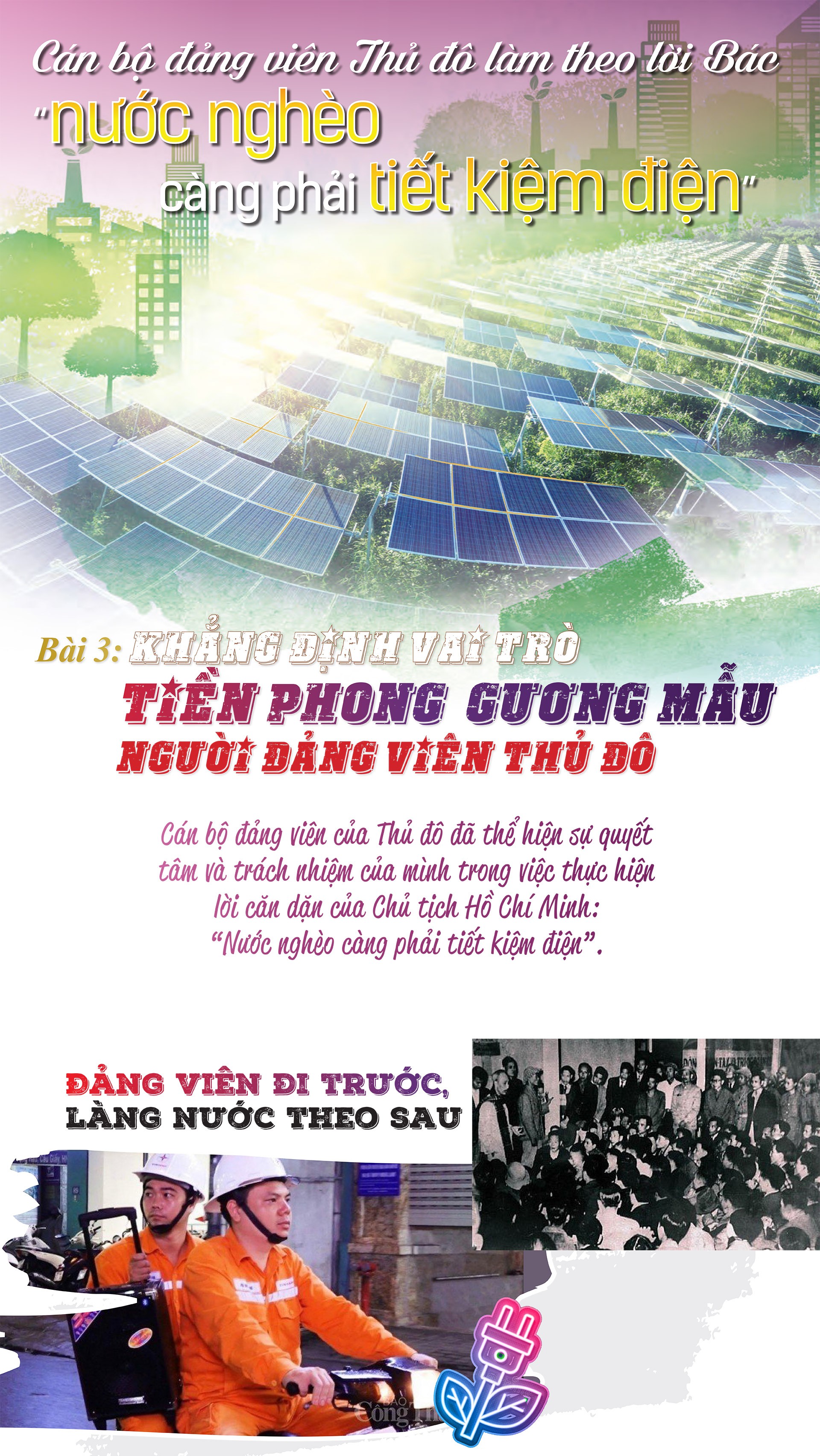 Longform | Bài 3: Khẳng định vai trò tiên phong, gương mẫu người Đảng viên Thủ đô