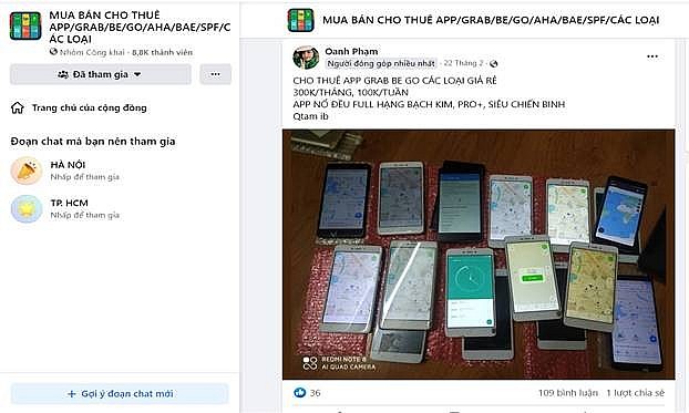 Nhóm mua bán và cho thuê tài khoản đang rất hot trên mạng xã hội Nhóm mua bán và cho thuê tài khoản đang rất hot trên mạng xã hội