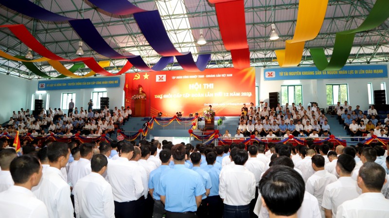 TKV tổ chức Hội thi thợ giỏi cấp Tập đoàn lần thứ 12 TKV tổ chức Hội thi thợ giỏi cấp Tập đoàn lần thứ 12