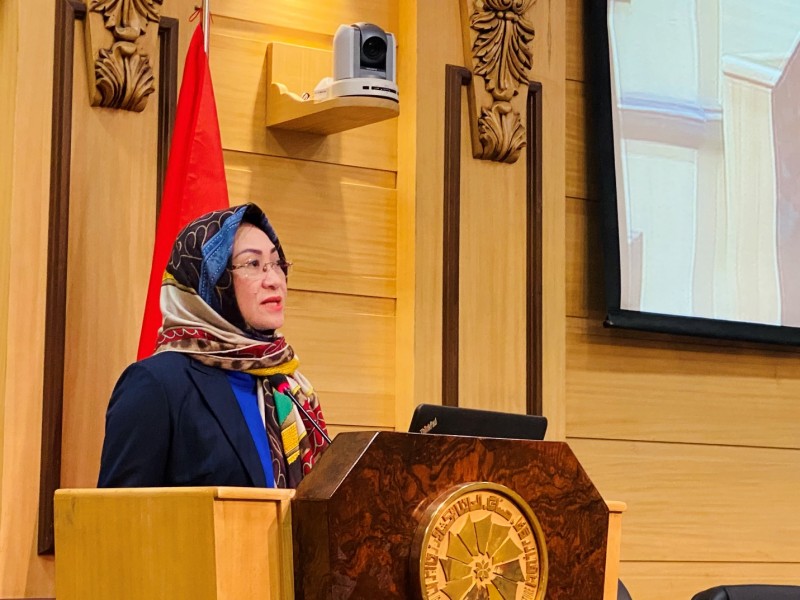 Thứ trưởng Phan Thị Thắng phát biểu tại Diễn đàn