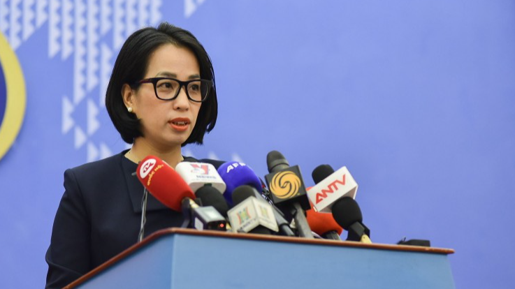 Người phát ngôn Bộ Ngoại giao Phạm Thu Hằng
