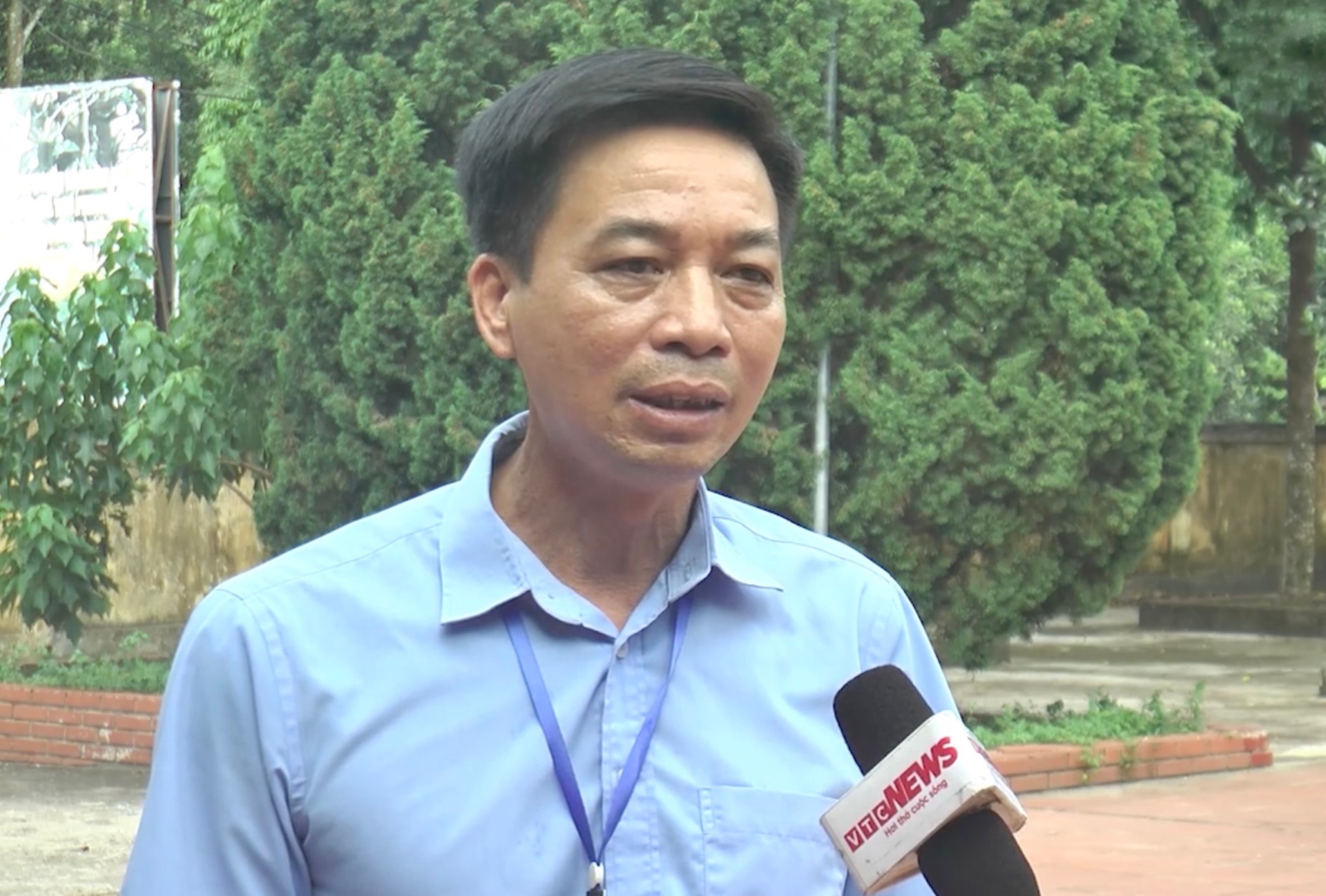 Chủ tịch UBND xã Thu Phong ông Vũ Thế Dũng.