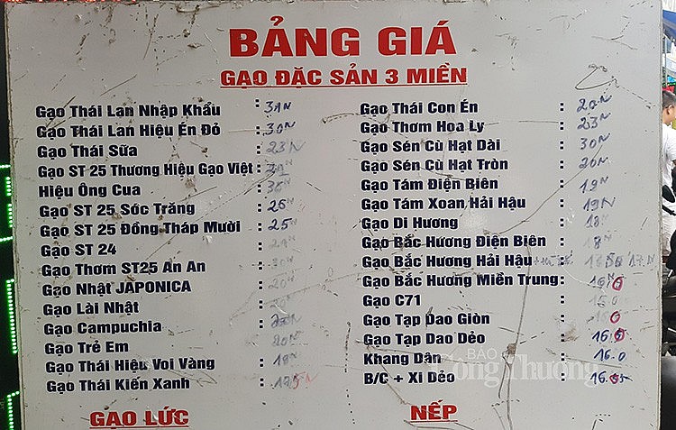 giá gạo tại một đại lý khác trên địa bàn Hà Nội giá gạo tại một đại lý khác trên địa bàn Hà Nội