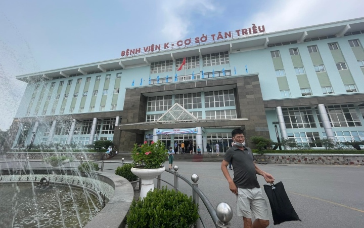 Bệnh viện K có 3 cơ sở trên địa bàn TP Hà Nội. (Ảnh: Như Loan)