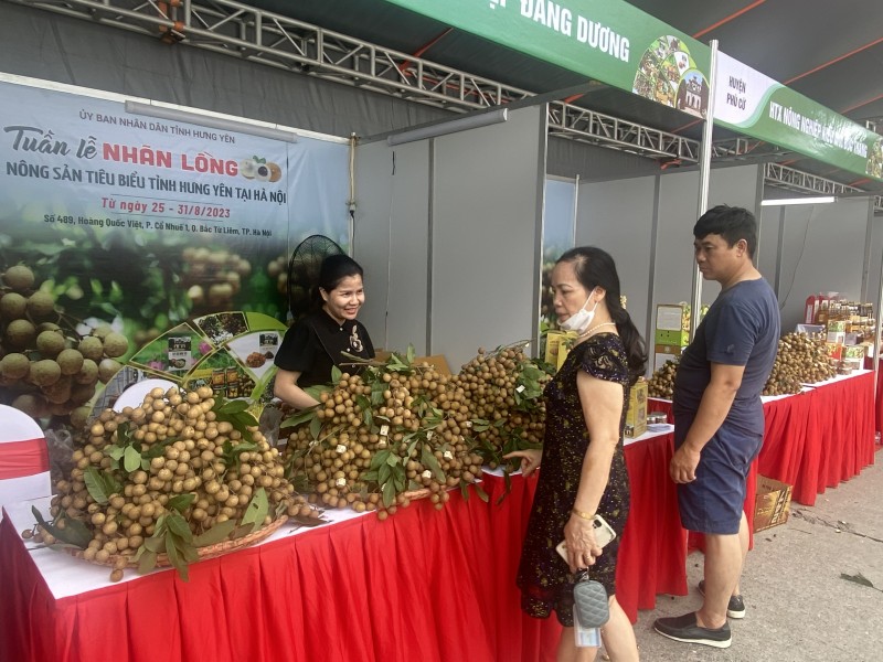 Tuần lễ nhãn lồng nông sản tiêu biểu Hưng Yên, mở rộng đầu ra cho đặc sản vùng miền Tuần lễ nhãn lồng nông sản tiêu biểu Hưng Yên, mở rộng đầu ra cho đặc sản vùng miền