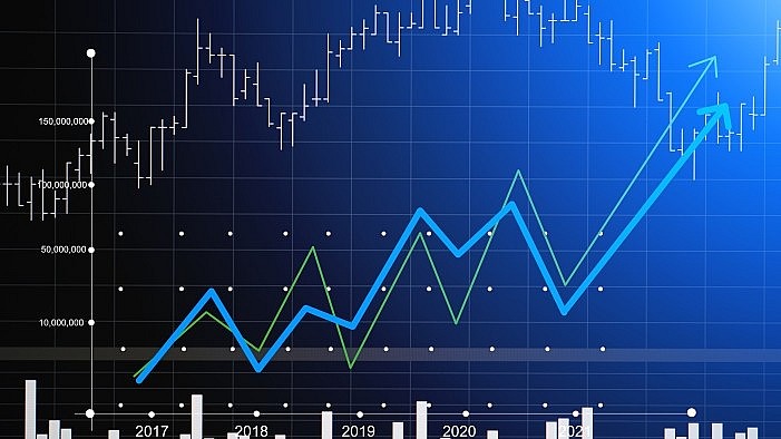 Sắc xanh lan tỏa, phiên giao dịch cuối cùng tháng 8 tăng lên 1.224 điểm
