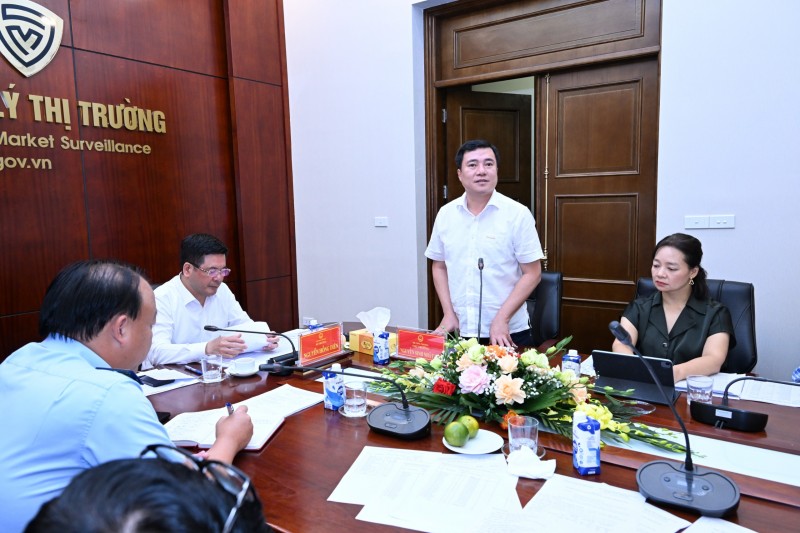 Bộ trưởng Nguyễn Hồng Diên yêu cầu QLTT thực hiện 6 nhiệm vụ để bảo đảm môi trường kinh doanh lành mạnh