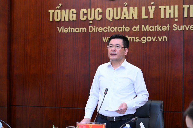 Bộ trưởng Nguyễn Hồng Diên yêu cầu QLTT thực hiện 6 nhiệm vụ để bảo đảm môi trường kinh doanh lành mạnh