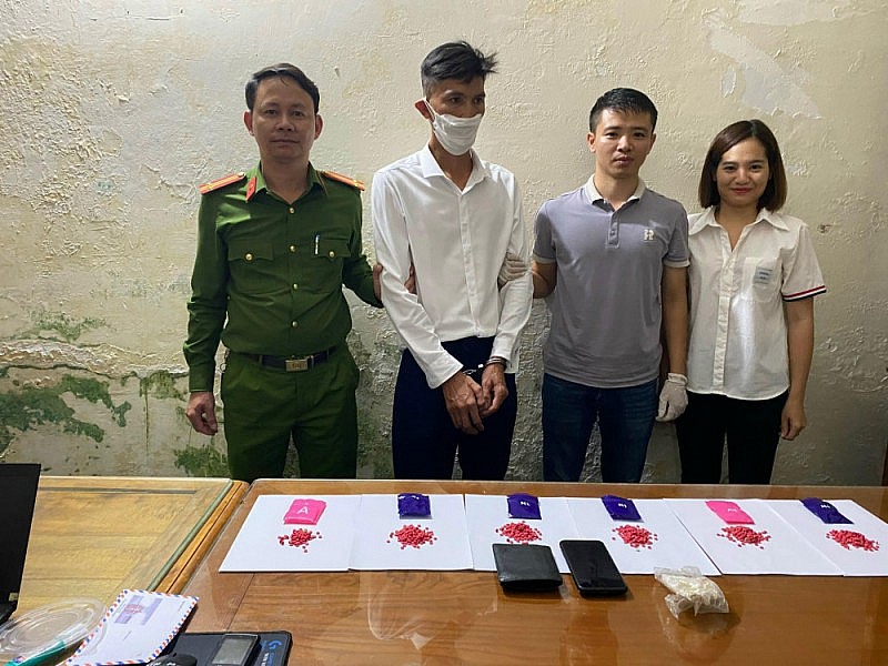 Đối tượng Nguyễn Văn Đạm tại cơ quan Công an Đối tượng Nguyễn Văn Đạm tại cơ quan Công an