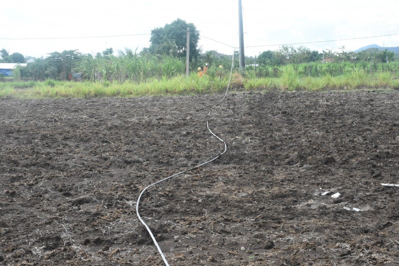 Nơi xảy ra vụ việc. Ảnh: M.T Nơi xảy ra vụ việc. Ảnh: M.T