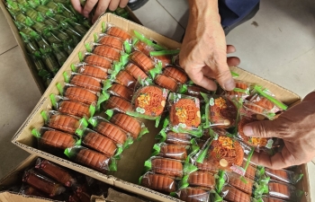 Giật mình giá bánh trung thu nhân trứng chảy Trung Quốc