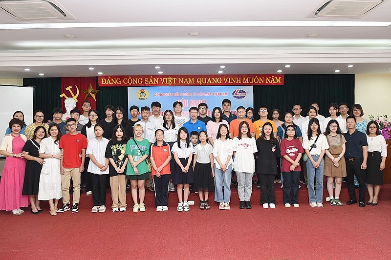 Công đoàn Tổng công ty Lilama tuyên dương học sinh giỏi năm học 2022-2023