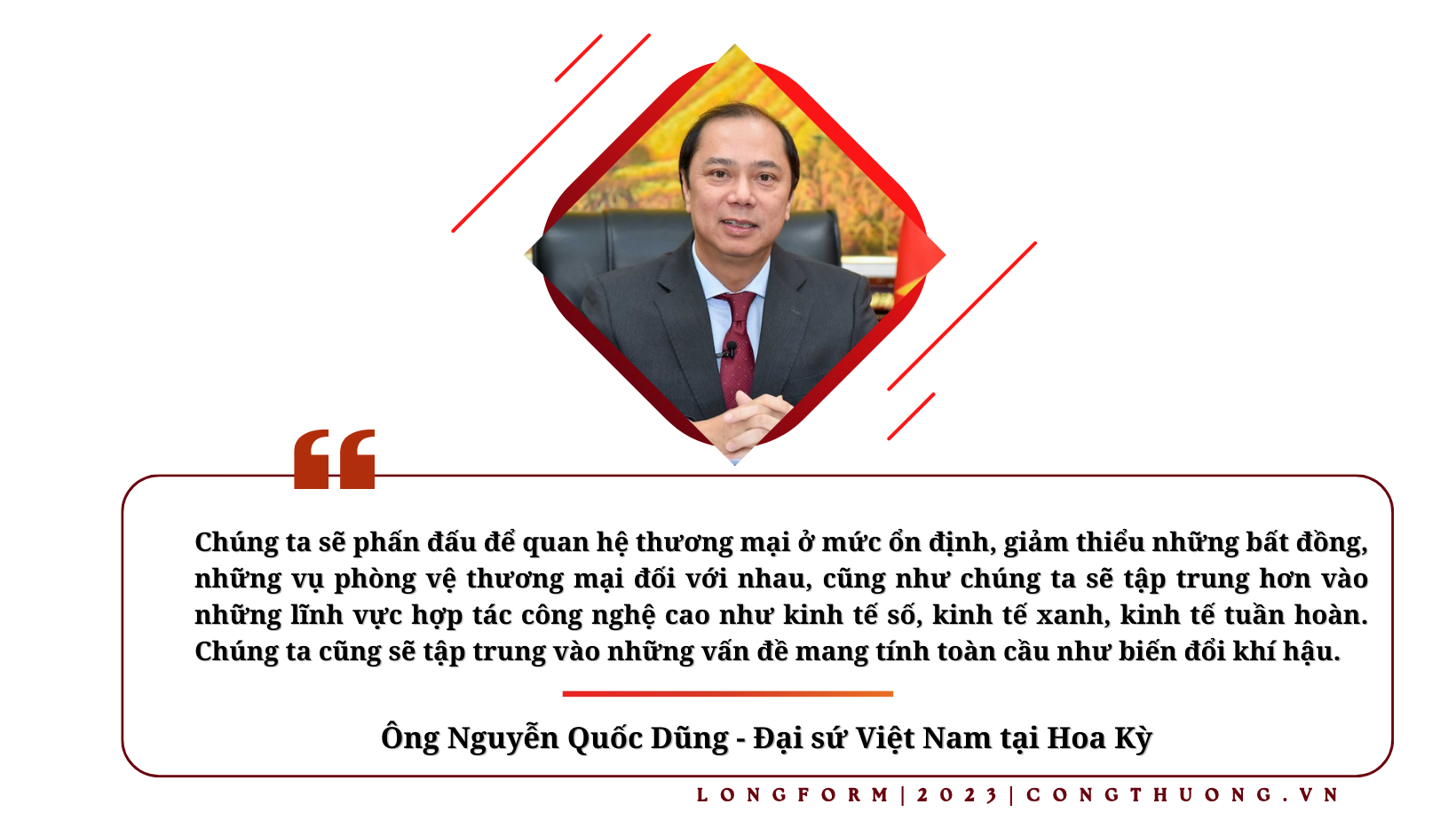 Longform | Thương mại, đầu tư: Nền tảng và động lực quan hệ Việt Nam - Hoa Kỳ Longform | Thương mại, đầu tư: Nền tảng và động lực quan hệ Việt Nam - Hoa Kỳ