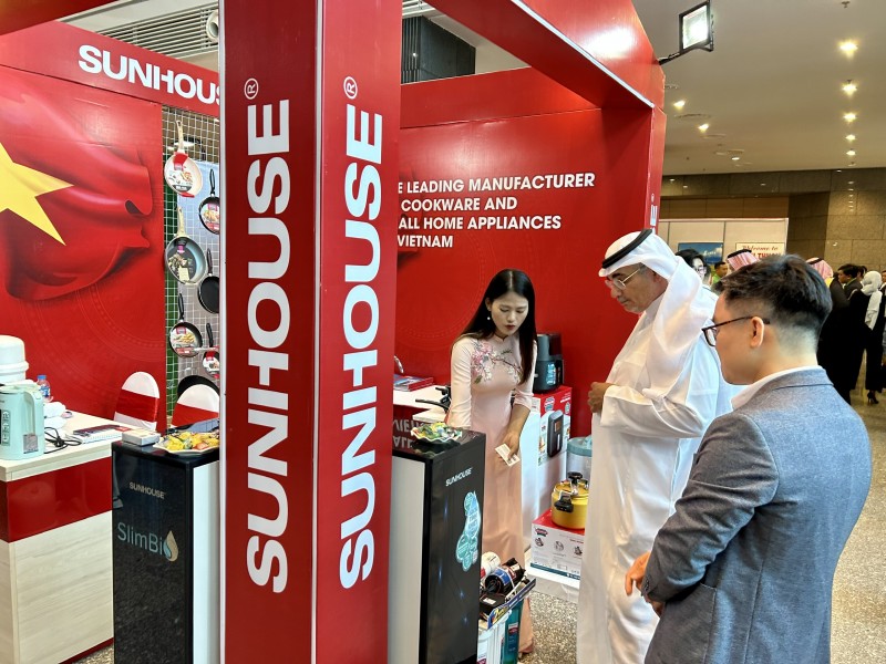 Doanh nghiệp Việt giới thiệu sản phẩm tới doanh nghiệp Saudi Arabia