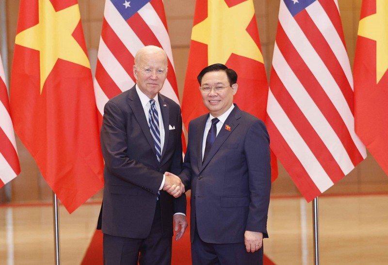 Chủ tịch Quốc hội Vương Đình Huệ hội kiến Tổng thống Hoa Kỳ Joe Biden Chủ tịch Quốc hội Vương Đình Huệ hội kiến Tổng thống Hoa Kỳ Joe Biden