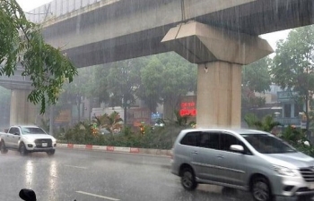 Thời tiết Hà Nội hôm nay 27/9/2023: Hà Nội có mưa rất to