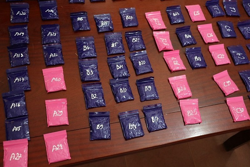 Tang vật 18.000 viên ma túy được thu giữ (Ảnh: Công an Nghệ An) Tang vật 18.000 viên ma túy được thu giữ (Ảnh: Công an Nghệ An)