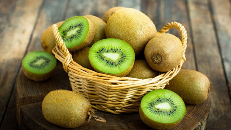Kiwi xanh rất giàu hàm lượng chất xơ Kiwi xanh rất giàu hàm lượng chất xơ