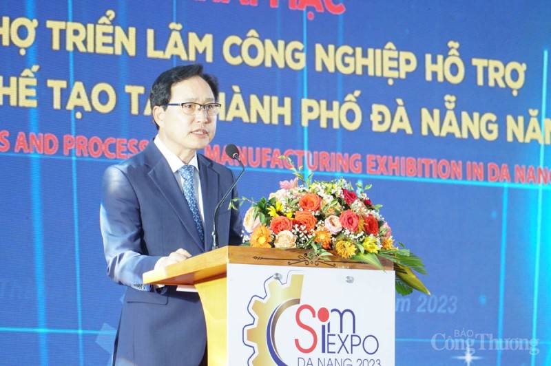 Khai mạc triển lãm công nghiệp hỗ trợ và chế biến chế tạo Đà Nẵng 2023 Khai mạc triển lãm công nghiệp hỗ trợ và chế biến chế tạo Đà Nẵng 2023
