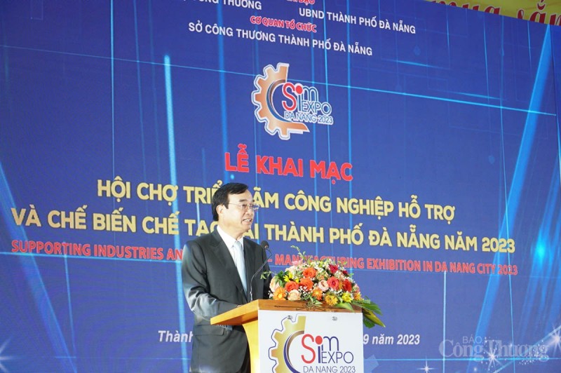 Khai mạc triển lãm công nghiệp hỗ trợ và chế biến chế tạo Đà Nẵng 2023 Khai mạc triển lãm công nghiệp hỗ trợ và chế biến chế tạo Đà Nẵng 2023