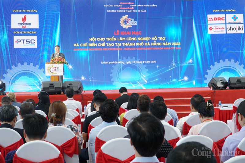 Khai mạc triển lãm công nghiệp hỗ trợ và chế biến chế tạo Đà Nẵng 2023 Khai mạc triển lãm công nghiệp hỗ trợ và chế biến chế tạo Đà Nẵng 2023