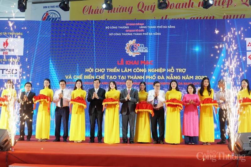 Khai mạc triển lãm công nghiệp hỗ trợ và chế biến chế tạo Đà Nẵng 2023 Khai mạc triển lãm công nghiệp hỗ trợ và chế biến chế tạo Đà Nẵng 2023