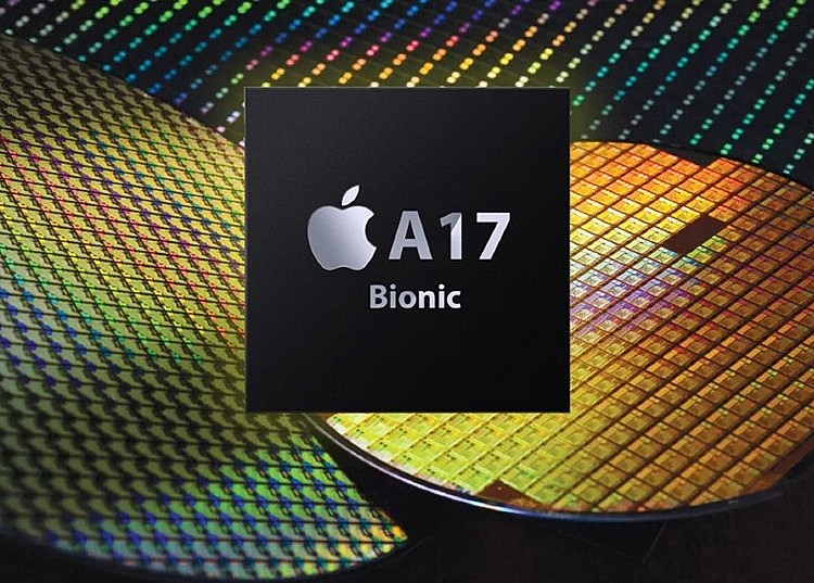 Chip xử lý A17 Bionic - Nguồn: Internet Chip xử lý A17 Bionic - Nguồn: Internet