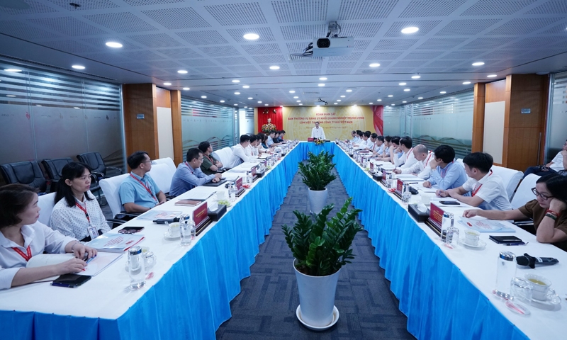 Ban Thường vụ Đảng ủy Khối Doanh nghiệp Trung ương thực hiện giám sát chuyên đề đối với Đảng ủy PV GAS Ban Thường vụ Đảng ủy Khối Doanh nghiệp Trung ương thực hiện giám sát chuyên đề đối với Đảng ủy PV GAS