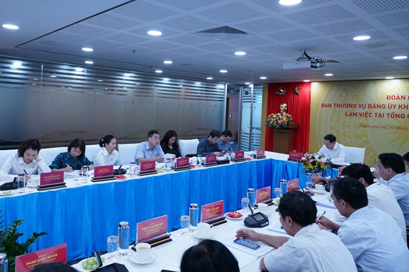 Ban Thường vụ Đảng ủy Khối Doanh nghiệp Trung ương thực hiện giám sát chuyên đề đối với Đảng ủy PV GAS Ban Thường vụ Đảng ủy Khối Doanh nghiệp Trung ương thực hiện giám sát chuyên đề đối với Đảng ủy PV GAS