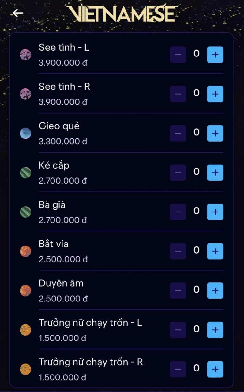 Các vé vẫn còn nguyên trên kệ hàng, khán giả dễ dàng mua vé Các vé vẫn còn nguyên trên kệ hàng, khán giả dễ dàng mua vé