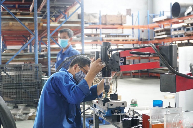 Doanh nghiệp cơ khí trong nước liên kết tạo chuỗi cung ứng, tiêu thụ Doanh nghiệp cơ khí trong nước liên kết tạo chuỗi cung ứng, tiêu thụ