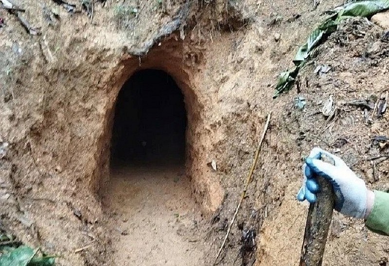 Thanh Hóa: Phát hiện hầm khai thác vàng trái phép sâu hun hút trong rừng đặc dụng Thanh Hóa: Phát hiện hầm khai thác vàng trái phép sâu hun hút trong rừng đặc dụng