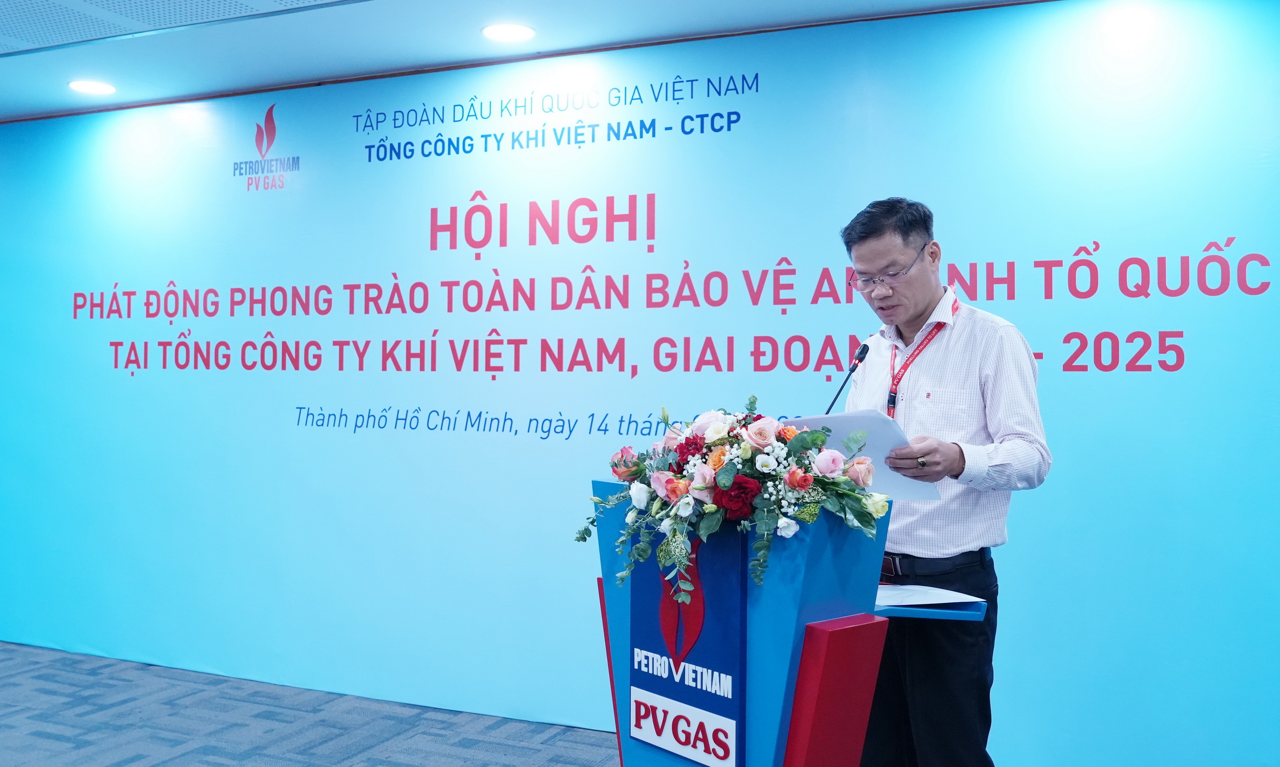 PV GAS tổ chức Hội nghị phát động Phong trào toàn dân bảo vệ an ninh Tổ quốc giai đoạn 2023-2025 PV GAS tổ chức Hội nghị phát động Phong trào toàn dân bảo vệ an ninh Tổ quốc giai đoạn 2023-2025