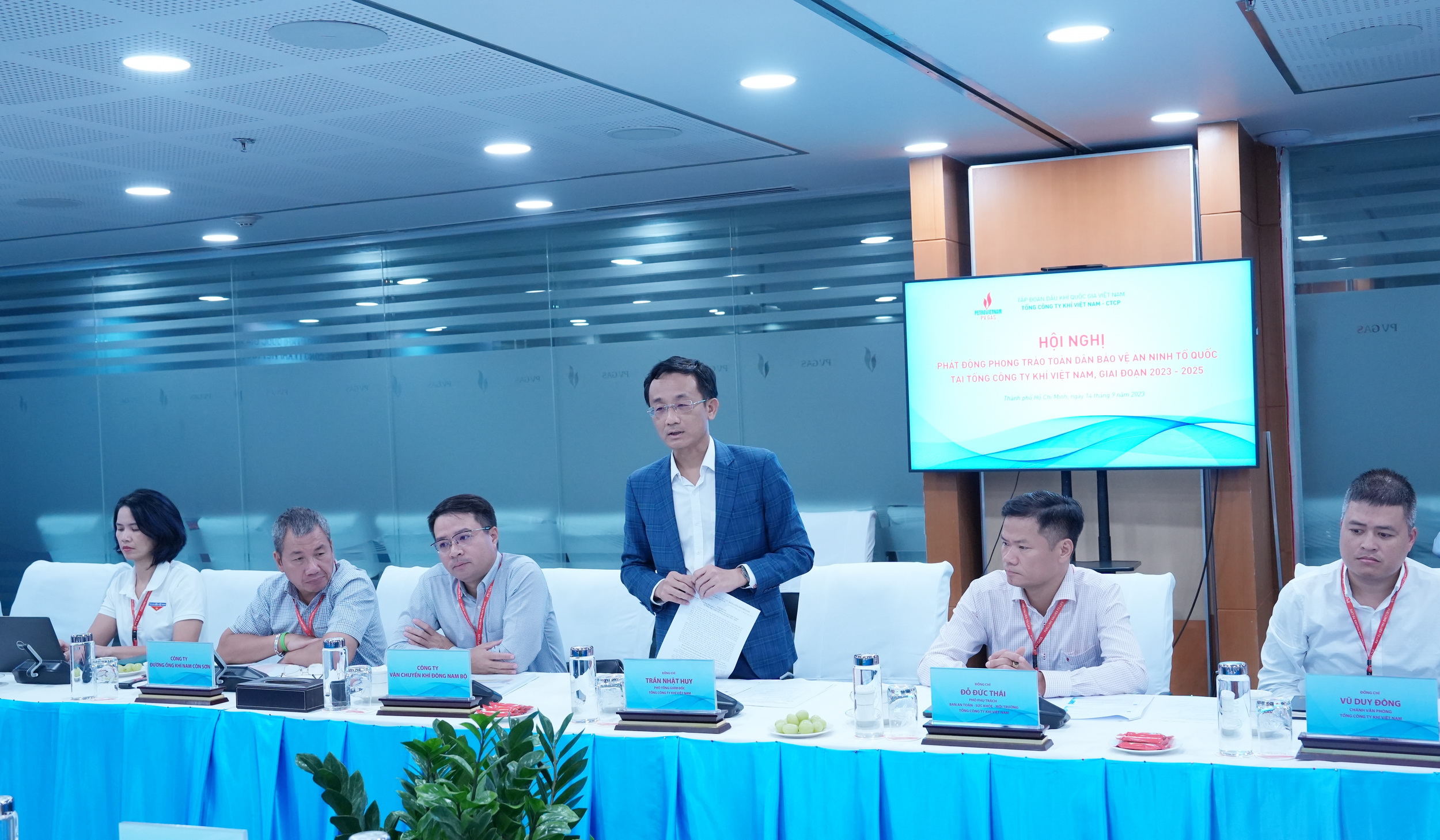 PV GAS tổ chức Hội nghị phát động Phong trào toàn dân bảo vệ an ninh Tổ quốc giai đoạn 2023-2025 PV GAS tổ chức Hội nghị phát động Phong trào toàn dân bảo vệ an ninh Tổ quốc giai đoạn 2023-2025