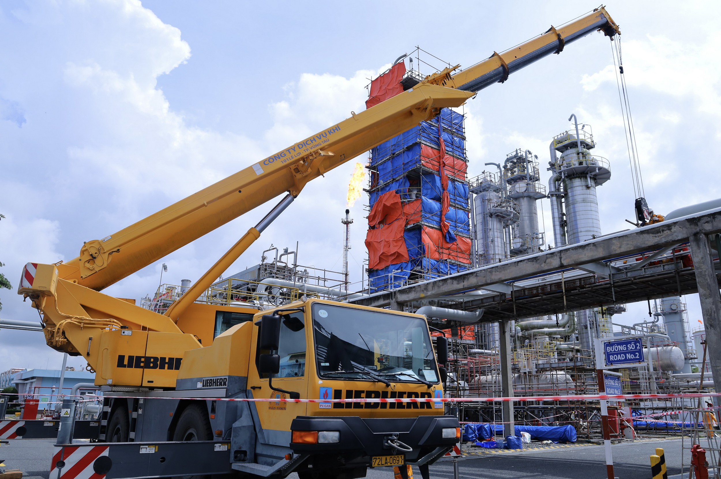 Hoàn thành bảo dưỡng sửa chữa trong đợt dừng khí GPP 2023