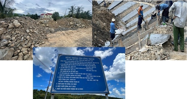 Phú Yên: Công trình tuyến ven Vịnh Xuân Đài có dấu hiệu kém chất lượng? Phú Yên: Công trình tuyến ven Vịnh Xuân Đài có dấu hiệu kém chất lượng?