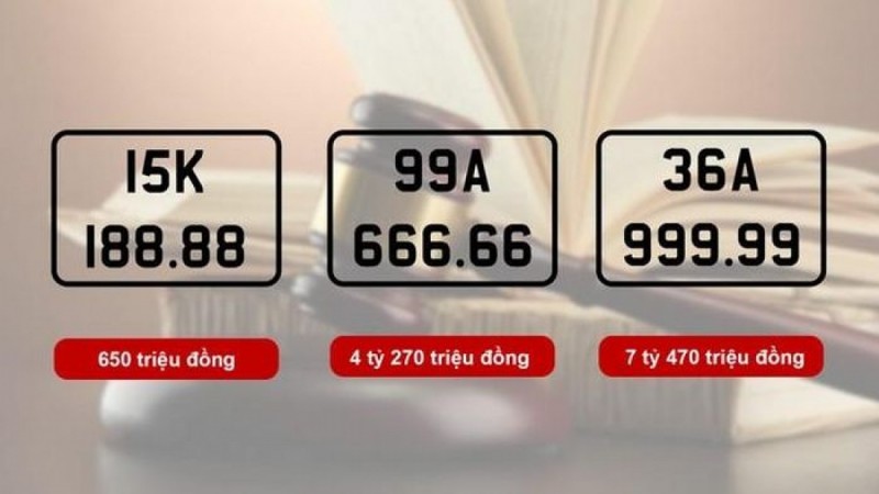 Chủ nhân biển số 99A-666.66 đã nộp đủ tiền Chủ nhân biển số 99A-666.66 đã nộp đủ tiền