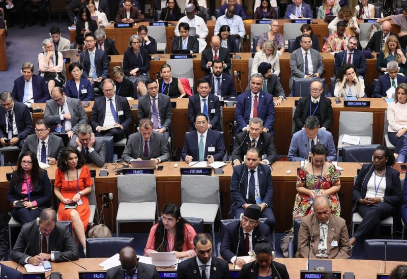 Thủ tướng phát biểu tại Hội nghị thượng đỉnh Tham vọng khí hậu của Liên Hợp Quốc Thủ tướng phát biểu tại Hội nghị thượng đỉnh Tham vọng khí hậu của Liên Hợp Quốc