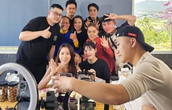 Nông dân bắt tay với Tiktoker, nông sản 