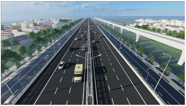 Đề xuất phí sử dụng Vành đai 4 là 1.900 đồng/km Đề xuất phí sử dụng Vành đai 4 là 1.900 đồng/km