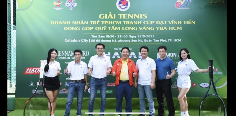Công ty MiennamPetro đồng hành cùng giải Tennis doanh nhân trẻ thành phố Hồ Chí Minh