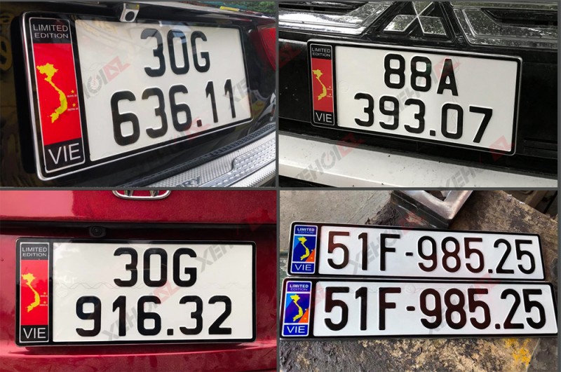 Cách nhận biết biển số ô tô, xe máy của các tỉnh