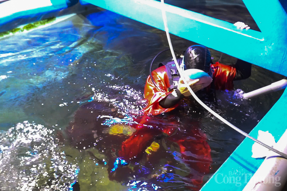 Múa lân dưới nước Tết Trung thu Múa lân dưới nước Tết Trung thu