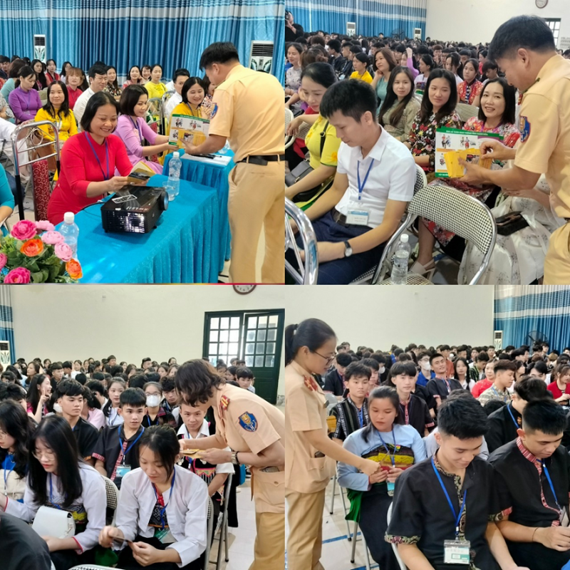 Thanh Hóa: Tuyên truyền pháp luật về trật tự, an toàn giao thông trong học đường Thanh Hóa: Tuyên truyền pháp luật về trật tự, an toàn giao thông trong học đường