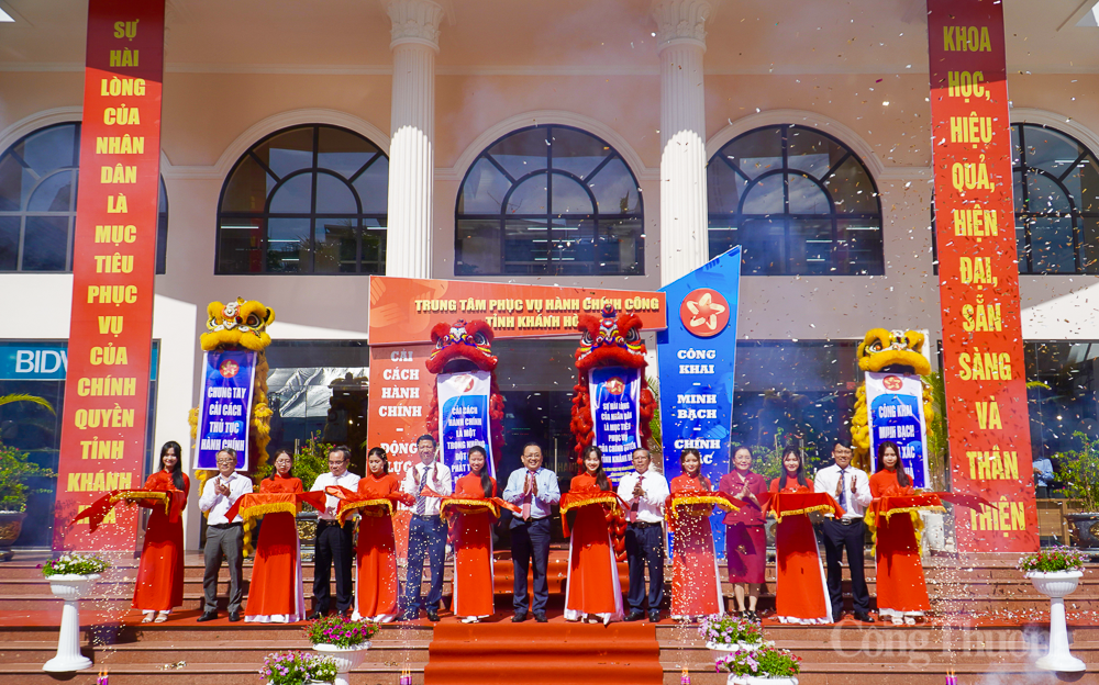 Khánh Hoà đưa vào sử dụng Trung tâm phục vụ hành chính công tỉnh