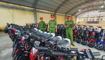 Xử lý 4 cửa hàng bán xe điện không rõ nguồn gốc; khởi tố 129 bị can liên quan đến hàng lậu