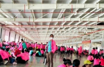 Nghệ An: Gần 7.000 công nhân Công ty TNHH Viet Glory đình công